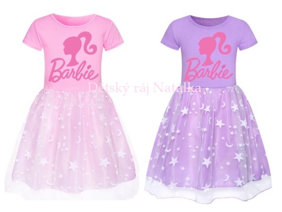 Šaty Barbie pro holčičku 