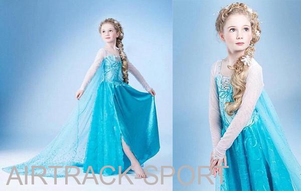 Princeznovské šaty, kostým Elsa Ledové království Frozen