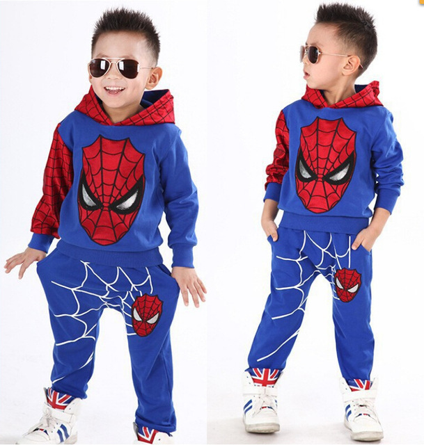 Chlapecká tepláková souprava Spiderman - pavouk